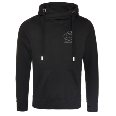 Motiv: Cross Neck Hoodie - tiny proud - bestimme auf Wunsch Details wie Produkt, Grösse, Farbe und Position selbst ! Motiv: Cross Neck Hoodie - tiny proud