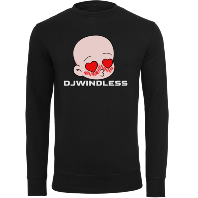 Motiv: Light Crew Sweatshirt - Herzen mit Schrift - bestimme auf Wunsch Details wie Produkt, Grösse, Farbe und Position selbst ! Motiv: Light Crew Sweatshirt - Herzen mit Schrift