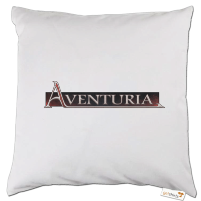 Motiv: Kissen - Logo - Aventuria - bestimme auf Wunsch Details wie Produkt, Grösse, Farbe und Position selbst ! Motiv: Kissen - Logo - Aventuria