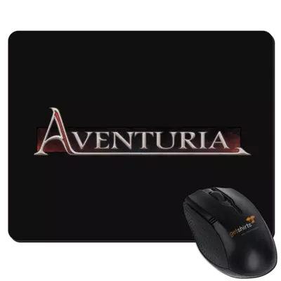 Motiv: Mousepad Textil - Logo - Aventuria - bestimme auf Wunsch Details wie Produkt, Grösse, Farbe und Position selbst ! Motiv: Mousepad Textil - Logo - Aventuria