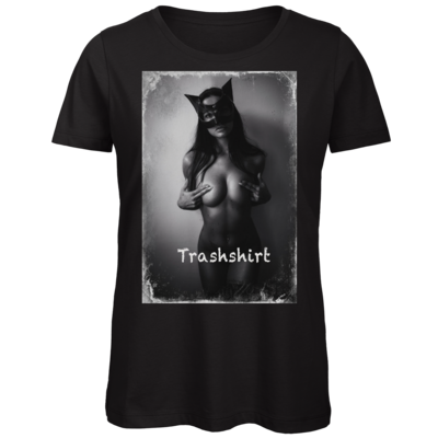 Motiv: Organic Lady T-Shirt - Cat - bestimme auf Wunsch Details wie Produkt, Grösse, Farbe und Position selbst ! Motiv: Organic Lady T-Shirt - Cat