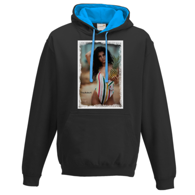 Motiv: Two-Tone Hoodie - Applepie - bestimme auf Wunsch Details wie Produkt, Grösse, Farbe und Position selbst ! Motiv: Two-Tone Hoodie - Applepie