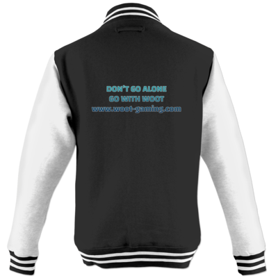 Motiv: College Jacke - Slogan - bestimme auf Wunsch Details wie Produkt, Grösse, Farbe und Position selbst ! Motiv: College Jacke - Slogan