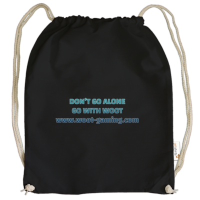 Motiv: Cotton Gymsac - Slogan - bestimme auf Wunsch Details wie Produkt, Grösse, Farbe und Position selbst ! Motiv: Cotton Gymsac - Slogan