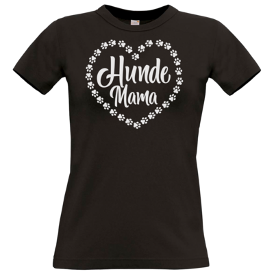 Motiv: T-Shirt Damen Premium FAIR WEAR - Hunde Mama - bestimme auf Wunsch Details wie Produkt, Grösse, Farbe und Position selbst ! Motiv: T-Shirt Damen Premium FAIR WEAR - Hunde Mama
