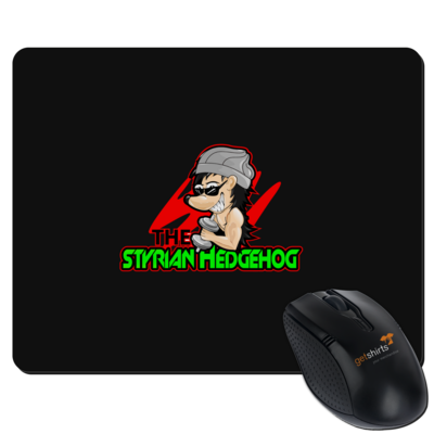 Motiv: Mousepad Textil - Sport Igel - bestimme auf Wunsch Details wie Produkt, Grösse, Farbe und Position selbst ! Motiv: Mousepad Textil - Sport Igel
