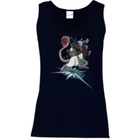 Motiv: Tank Top Damen Classic - Ulisses - Alea - Stay Home - bestimme auf Wunsch Details wie Produkt, Grösse, Farbe und Position selbst ! Motiv: Tank Top Damen Classic - Ulisses - Alea - Stay Home