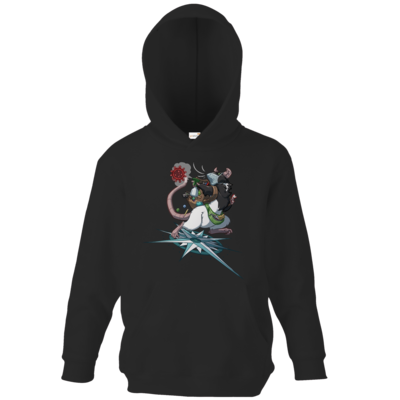 Motiv: Kids Hooded Sweat - Alea - Stay Home - bestimme auf Wunsch Details wie Produkt, Grösse, Farbe und Position selbst ! Motiv: Kids Hooded Sweat - Alea - Stay Home