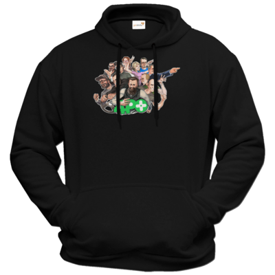 Motiv: Hoodie Premium FAIR WEAR - 4Players PUR Team - bestimme auf Wunsch Details wie Produkt, Grösse, Farbe und Position selbst ! Motiv: Hoodie Premium FAIR WEAR - 4Players PUR Team