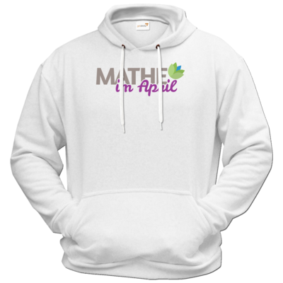 Motiv: Hoodie Premium FAIR WEAR - Mathe im April 2020 - bestimme auf Wunsch Details wie Produkt, Grösse, Farbe und Position selbst ! Motiv: Hoodie Premium FAIR WEAR - Mathe im April 2020