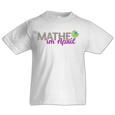 Motiv: Kids T-Shirt Premium FAIR WEAR - Mathe im April 2020 - bestimme auf Wunsch Details wie Produkt, Grösse, Farbe und Position selbst ! Motiv: Kids T-Shirt Premium FAIR WEAR - Mathe im April 2020