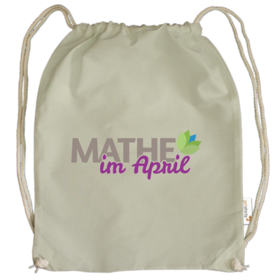 Motiv: Cotton Gymsac - Mathe im April 2020 - bestimme auf Wunsch Details wie Produkt, Grösse, Farbe und Position selbst ! Motiv: Cotton Gymsac - Mathe im April 2020