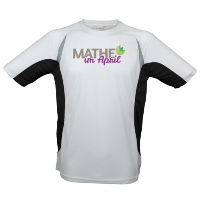 Motiv: Laufshirt Running T - Mathe im April 2020 - bestimme auf Wunsch Details wie Produkt, Grösse, Farbe und Position selbst ! Motiv: Laufshirt Running T - Mathe im April 2020