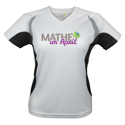 Motiv: Laufshirt Lady Running T - Mathe im April 2020 - bestimme auf Wunsch Details wie Produkt, Grösse, Farbe und Position selbst ! Motiv: Laufshirt Lady Running T - Mathe im April 2020