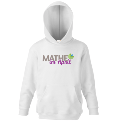 Motiv: Kids Hooded Sweat - Mathe im April 2020 - bestimme auf Wunsch Details wie Produkt, Grösse, Farbe und Position selbst ! Motiv: Kids Hooded Sweat - Mathe im April 2020