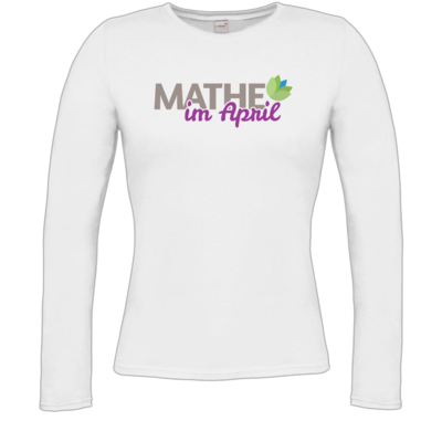 Motiv: Longsleeve Damen Organic - Mathe im April 2020 - bestimme auf Wunsch Details wie Produkt, Grösse, Farbe und Position selbst ! Motiv: Longsleeve Damen Organic - Mathe im April 2020