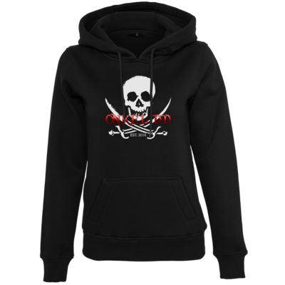 Motiv: Womens Heavy Hoody - Pirat - bestimme auf Wunsch Details wie Produkt, Grösse, Farbe und Position selbst ! Motiv: Womens Heavy Hoody - Pirat
