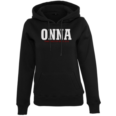 Motiv: Womens Heavy Hoody - ONNA - bestimme auf Wunsch Details wie Produkt, Grösse, Farbe und Position selbst ! Motiv: Womens Heavy Hoody - ONNA