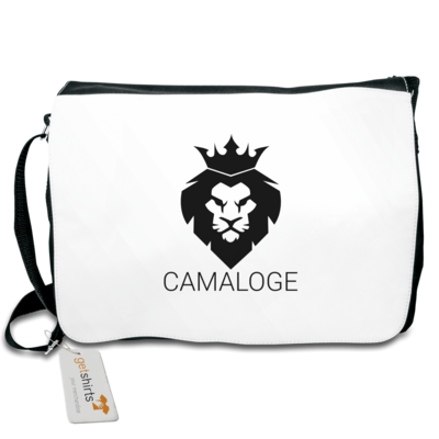 Motiv: Schultertasche - Camaloge-Löwe - bestimme auf Wunsch Details wie Produkt, Grösse, Farbe und Position selbst ! Motiv: Schultertasche - Camaloge-Löwe