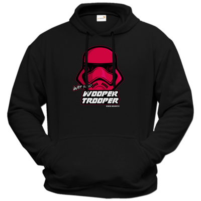 Motiv: Hoodie Premium FAIR WEAR - woopertrooper - bestimme auf Wunsch Details wie Produkt, Grösse, Farbe und Position selbst ! Motiv: Hoodie Premium FAIR WEAR - woopertrooper