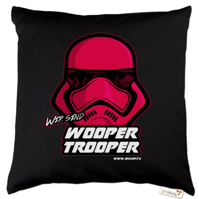 Motiv: Kissen Baumwolle - woopertrooper - bestimme auf Wunsch Details wie Produkt, Grösse, Farbe und Position selbst ! Motiv: Kissen Baumwolle - woopertrooper