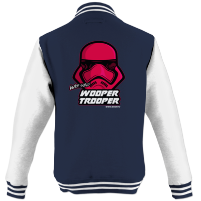 Motiv: College Jacke - woopertrooper - bestimme auf Wunsch Details wie Produkt, Grösse, Farbe und Position selbst ! Motiv: College Jacke - woopertrooper