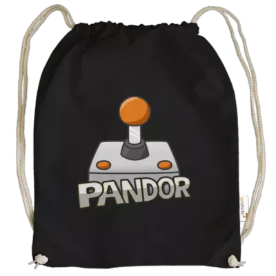 Motiv: Cotton Gymsac - Pandor Logo - You're free to choose type, size, color and the print position of your item ! Motiv: Cotton Gymsac - Pandor Logo