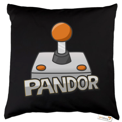 Motiv: Kissen Baumwolle - Pandor Logo - bestimme auf Wunsch Details wie Produkt, Grösse, Farbe und Position selbst ! Motiv: Kissen Baumwolle - Pandor Logo