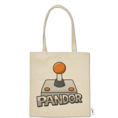Motiv: Baumwolltasche - Pandor Logo - bestimme auf Wunsch Details wie Produkt, Grösse, Farbe und Position selbst ! Motiv: Baumwolltasche - Pandor Logo