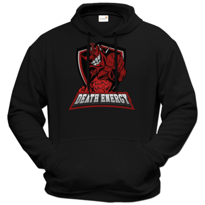 Motiv: Hoodie Premium FAIR WEAR - DeathEnergy Logo - bestimme auf Wunsch Details wie Produkt, Grösse, Farbe und Position selbst ! Motiv: Hoodie Premium FAIR WEAR - DeathEnergy Logo