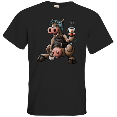 Motiv: T-Shirt Premium FAIR WEAR - Eisenkuh - bestimme auf Wunsch Details wie Produkt, Grösse, Farbe und Position selbst ! Motiv: T-Shirt Premium FAIR WEAR - Eisenkuh