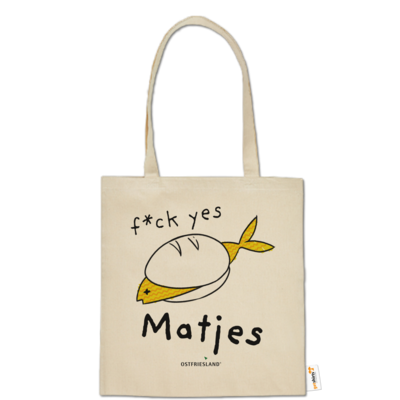 Motiv: Baumwolltasche - f*ck yes Matjes - bestimme auf Wunsch Details wie Produkt, Grösse, Farbe und Position selbst ! Motiv: Baumwolltasche - f*ck yes Matjes