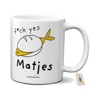 Motiv: Tasse - f*ck yes Matjes