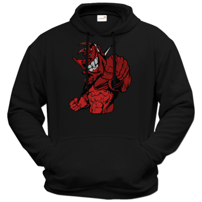 Motiv: Hoodie Premium FAIR WEAR - DeY Teufel - bestimme auf Wunsch Details wie Produkt, Grösse, Farbe und Position selbst ! Motiv: Hoodie Premium FAIR WEAR - DeY Teufel