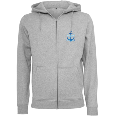 Motiv: Heavy Zip-Hoodie - Anker Kuestenkind - bestimme auf Wunsch Details wie Produkt, Grösse, Farbe und Position selbst ! Motiv: Heavy Zip-Hoodie - Anker Kuestenkind