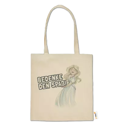 Motiv: Baumwolltasche - Mimi - Bedenke den Spaß - bestimme auf Wunsch Details wie Produkt, Grösse, Farbe und Position selbst ! Motiv: Baumwolltasche - Mimi - Bedenke den Spaß