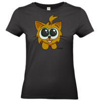Motiv: T-Shirt Damen Premium FAIR WEAR - Kätzchen Rot - bestimme auf Wunsch Details wie Produkt, Grösse, Farbe und Position selbst ! Motiv: T-Shirt Damen Premium FAIR WEAR - Kätzchen Rot