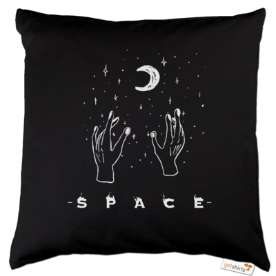 Motiv: Kissen Baumwolle - Space - bestimme auf Wunsch Details wie Produkt, Grösse, Farbe und Position selbst ! Motiv: Kissen Baumwolle - Space