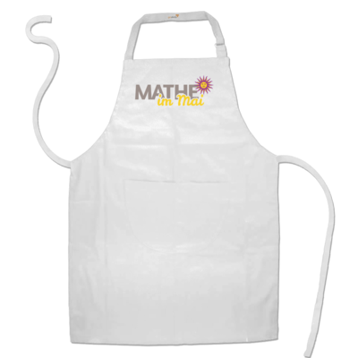 Motiv: Schürze - Mathe im Mai 2020 - bestimme auf Wunsch Details wie Produkt, Grösse, Farbe und Position selbst ! Motiv: Schürze - Mathe im Mai 2020