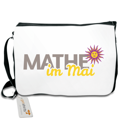 Motiv: Schultertasche - Mathe im Mai 2020 - bestimme auf Wunsch Details wie Produkt, Grösse, Farbe und Position selbst ! Motiv: Schultertasche - Mathe im Mai 2020