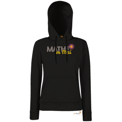 Motiv: Hoodie Damen Classic - Mathe im Mai 2020 - bestimme auf Wunsch Details wie Produkt, Grösse, Farbe und Position selbst ! Motiv: Hoodie Damen Classic - Mathe im Mai 2020