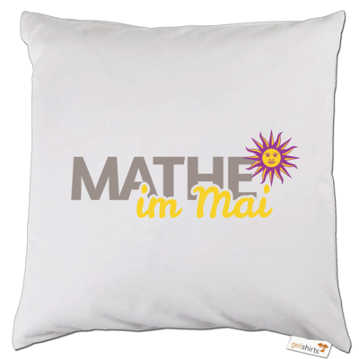 Motiv: Kissen - Mathe im Mai 2020 - bestimme auf Wunsch Details wie Produkt, Grösse, Farbe und Position selbst ! Motiv: Kissen - Mathe im Mai 2020