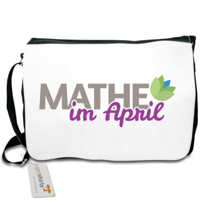 Motiv: Schultertasche - Mathe im April 2020 - bestimme auf Wunsch Details wie Produkt, Grösse, Farbe und Position selbst ! Motiv: Schultertasche - Mathe im April 2020