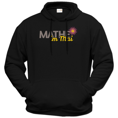 Motiv: Hoodie Premium FAIR WEAR - Mathe im Mai 2020 - bestimme auf Wunsch Details wie Produkt, Grösse, Farbe und Position selbst ! Motiv: Hoodie Premium FAIR WEAR - Mathe im Mai 2020