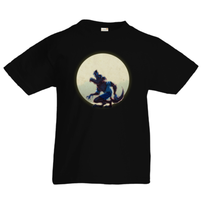 Motiv: Kids T-Shirt Premium FAIR WEAR - Welf - Vollmond - bestimme auf Wunsch Details wie Produkt, Grösse, Farbe und Position selbst ! Motiv: Kids T-Shirt Premium FAIR WEAR - Welf - Vollmond