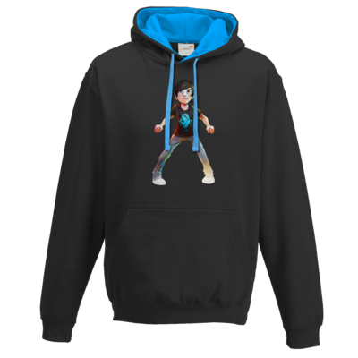 Motiv: Two-Tone Hoodie - Tom - bestimme auf Wunsch Details wie Produkt, Grösse, Farbe und Position selbst ! Motiv: Two-Tone Hoodie - Tom