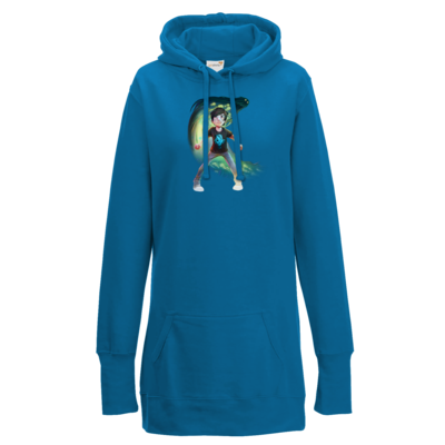 Motiv: Lady Longline Hoodie - Tom - Poltergeist - bestimme auf Wunsch Details wie Produkt, Grösse, Farbe und Position selbst ! Motiv: Lady Longline Hoodie - Tom - Poltergeist