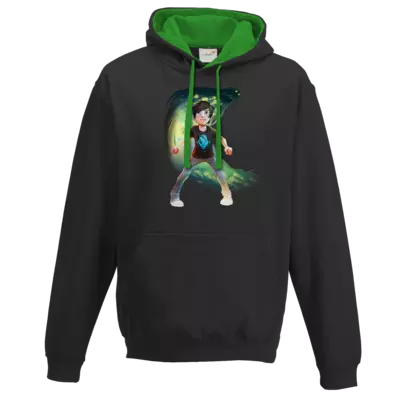 Motiv: Two-Tone Hoodie - Tom - Poltergeist - bestimme auf Wunsch Details wie Produkt, Grösse, Farbe und Position selbst ! Motiv: Two-Tone Hoodie - Tom - Poltergeist