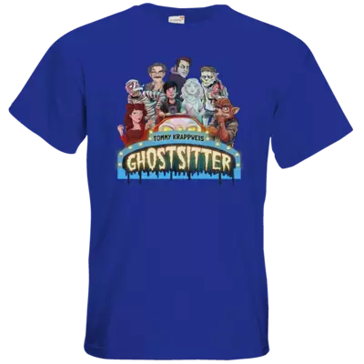 Motiv: T-Shirt Premium FAIR WEAR - Ghostsitter - bestimme auf Wunsch Details wie Produkt, Grösse, Farbe und Position selbst ! Motiv: T-Shirt Premium FAIR WEAR - Ghostsitter