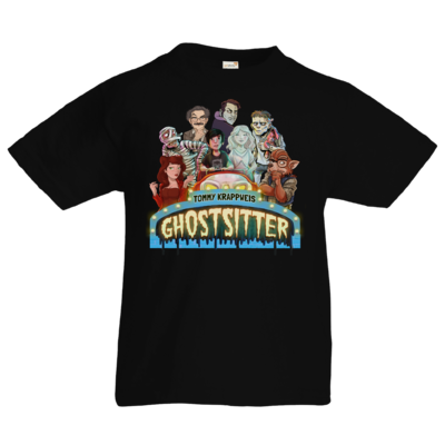 Motiv: Kids T-Shirt Premium FAIR WEAR - Ghostsitter - bestimme auf Wunsch Details wie Produkt, Grösse, Farbe und Position selbst ! Motiv: Kids T-Shirt Premium FAIR WEAR - Ghostsitter